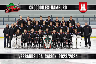 Crocodiles Hamburg Team 2023/2024 - Foto: HB-Fotografie, H. Beck Crocodiles Hamburg Team - 2023/2024 - Foto: HB-Fotografie, H. Beck