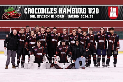 Crocodiles Hamburg U20 Team - 2024/2025 - Foto: HB-Fotografie, H. Beck